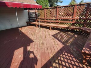 Deck Painting in Lancaster NY - Rust Oleum 6x Review