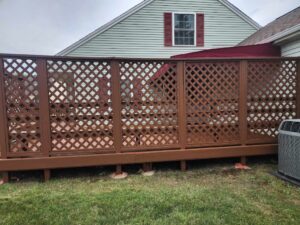 Deck Painting in Lancaster NY - Rust Oleum 6x Review