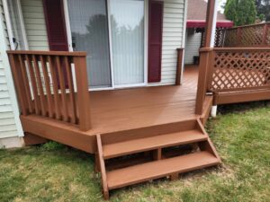 Deck Painting in Lancaster NY - Rust Oleum 6x Review