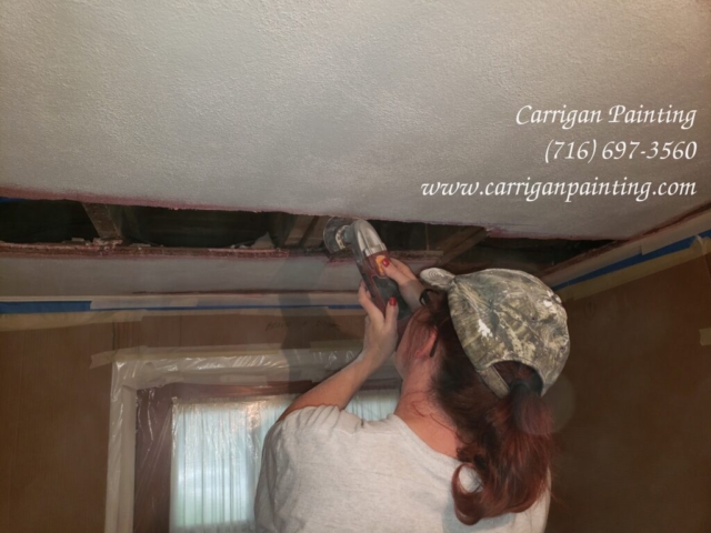 ceiling repair work - Amherst ny