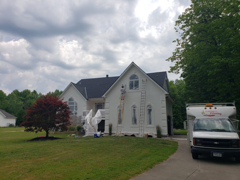 Carrigan Painting exterior house painting, clarence ny