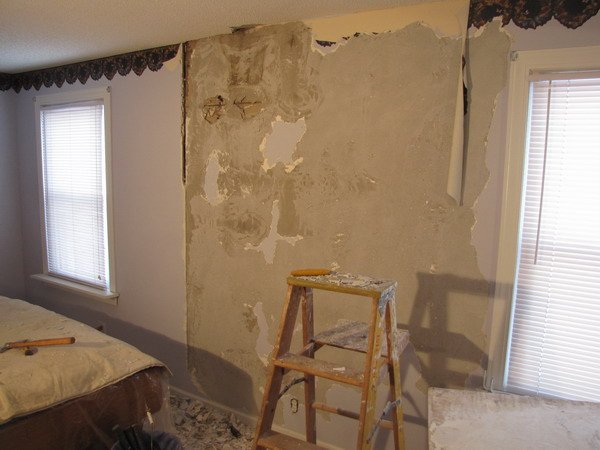 Water Damage Plaster wall repair Amherst NY