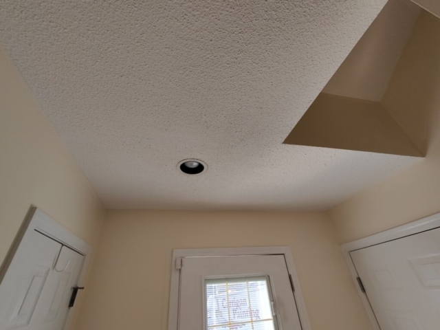 Ceiling Repair Before and After