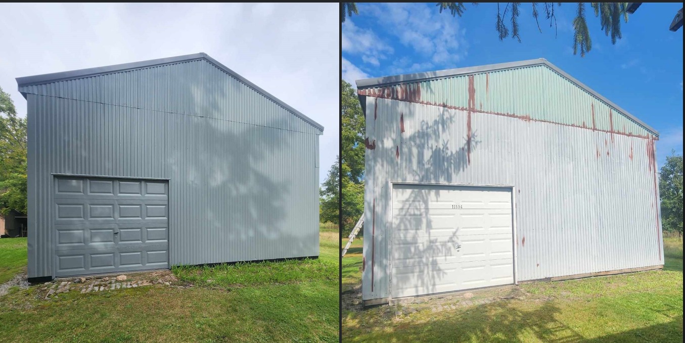 From Old & Worn to New and Fresh – Pole Barn Painter