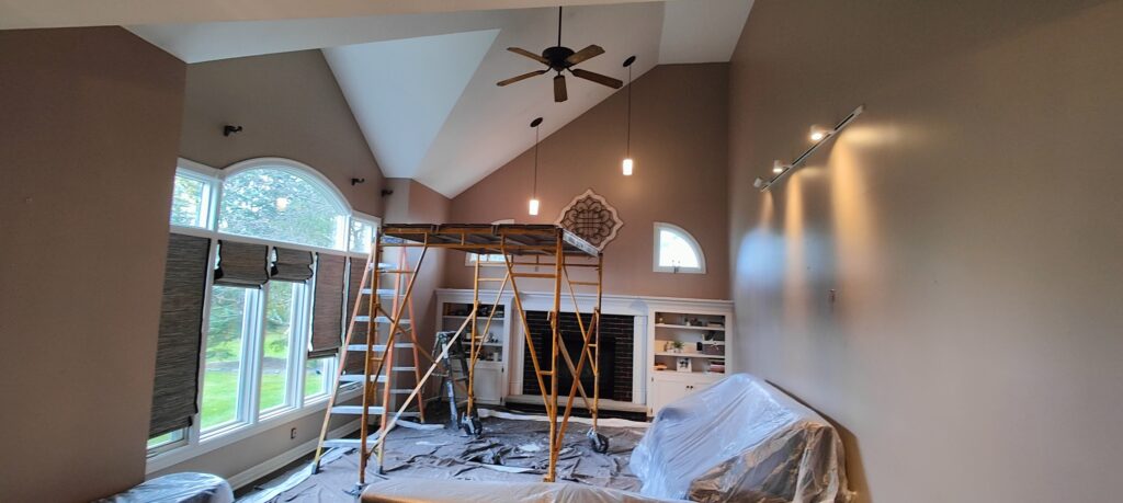 Great Room and Kitchen Painting!