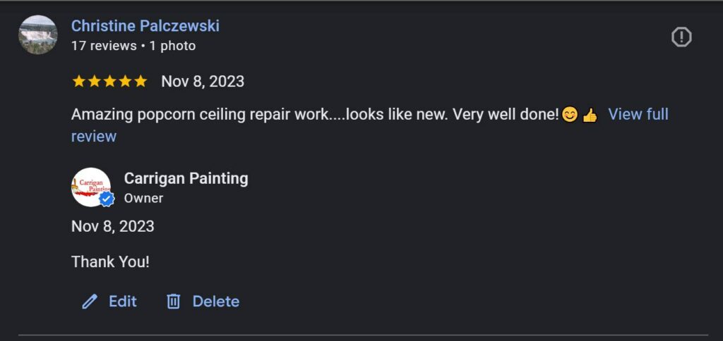Carrigan Painting's Reviews 27 Carrigan Painting's Reviews