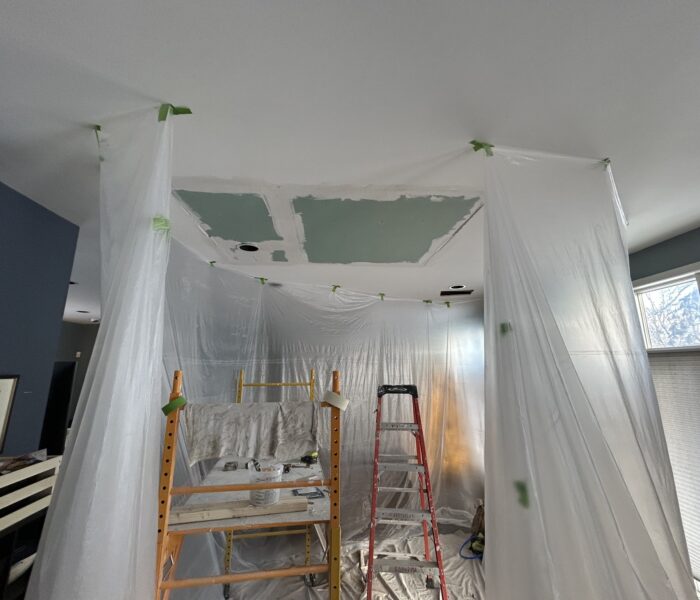 Drywall ceiling patch