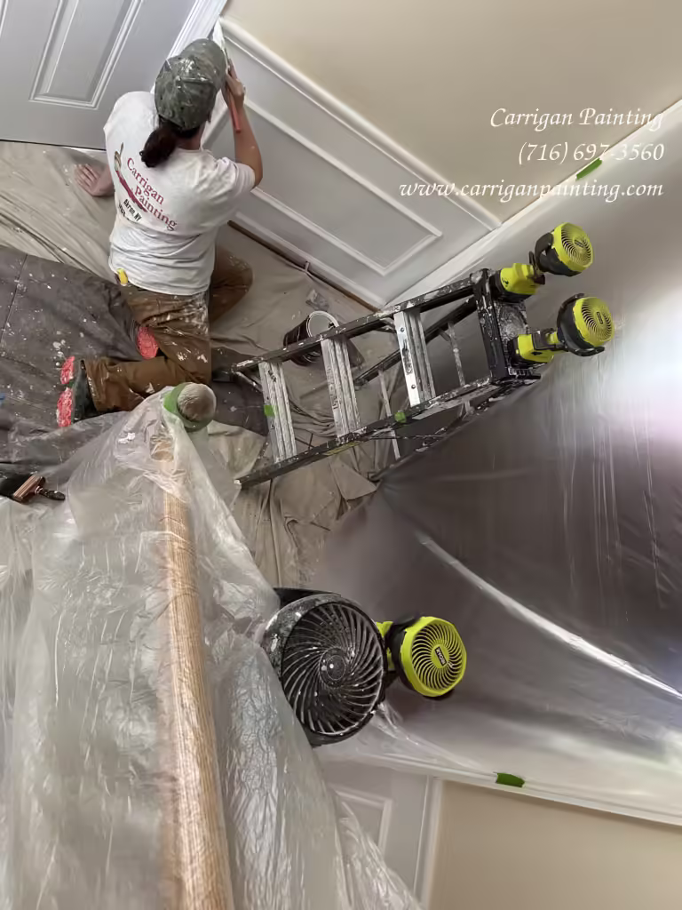 Interior Painting and Patching in Willow Ridge Estates Amherst NY