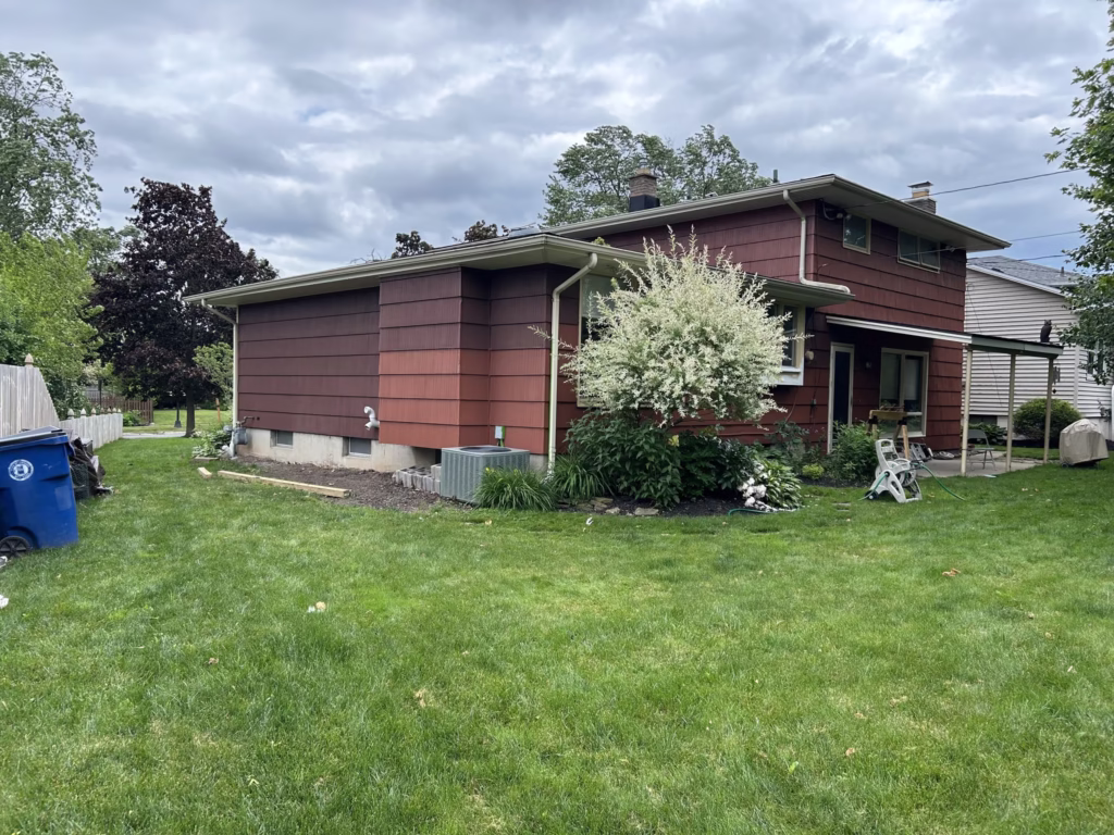 Two Coats of Perfection: Exterior Painting in Snyder NY. 9 Two Coats of Perfection: Exterior Painting in Snyder NY.