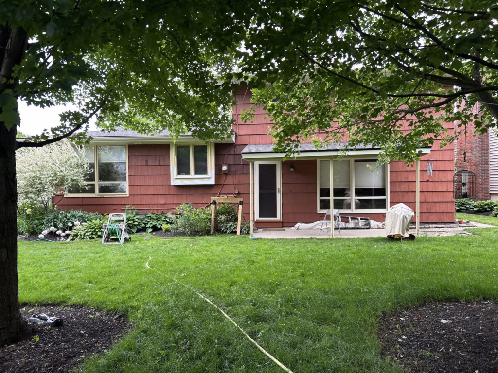 Two Coats of Perfection: Exterior Painting in Snyder NY. 8 Two Coats of Perfection: Exterior Painting in Snyder NY.