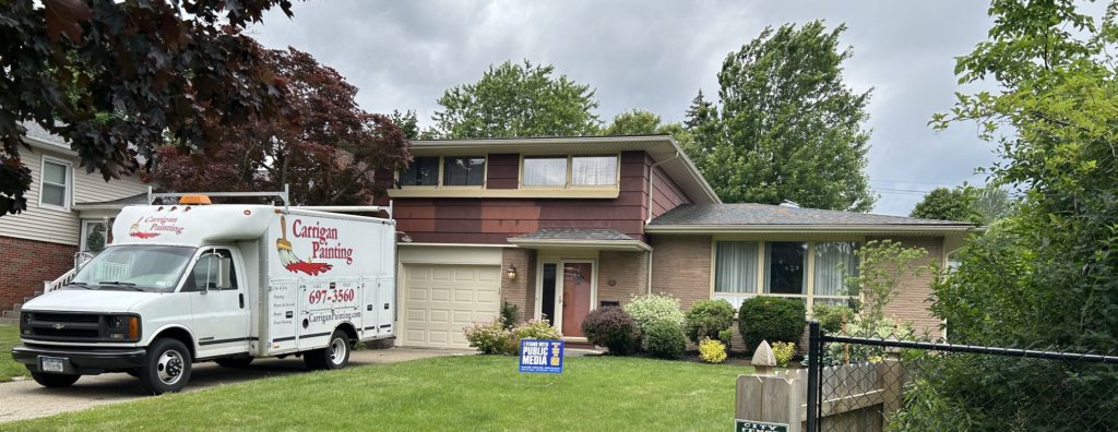 Two Coats of Perfection: Exterior Painting in Snyder NY. 22 Two Coats of Perfection: Exterior Painting in Snyder NY.