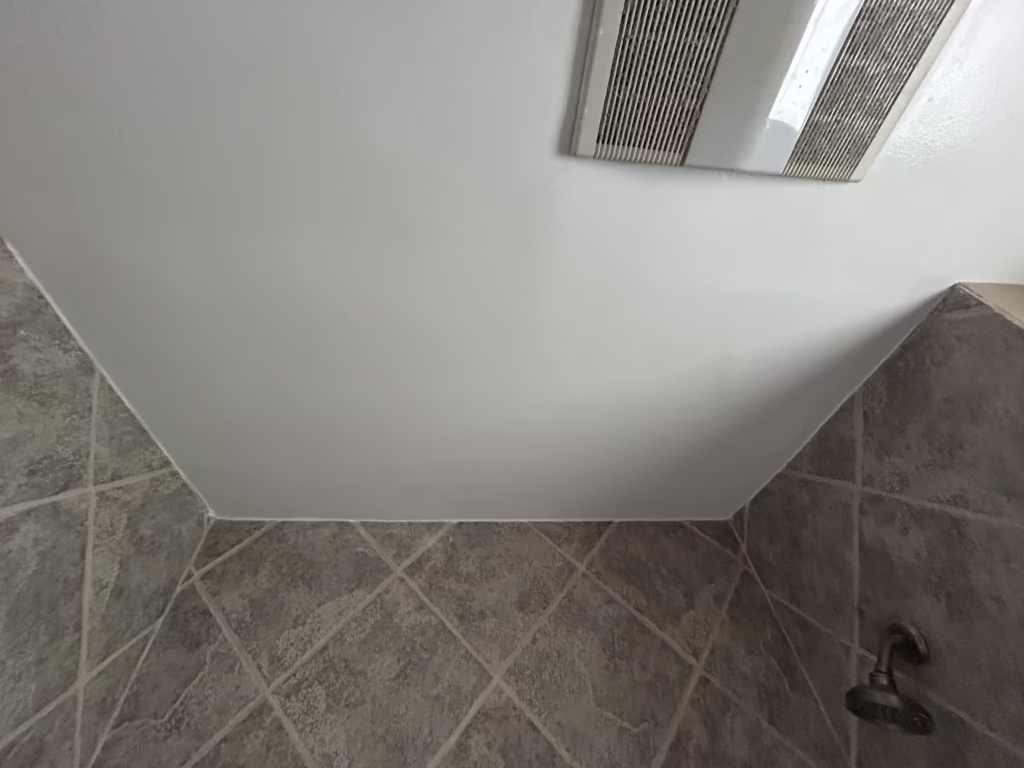 Bathroom Ceiling Repair in Williamsville 10 Painted bathroom ceiling repair in Williamsville NY 14221
