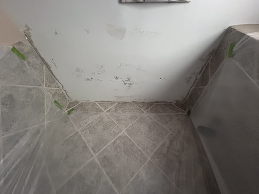 Bathroom Ceiling Repair in Williamsville 2 bathroom ceiling damage in a Williamsville NY home