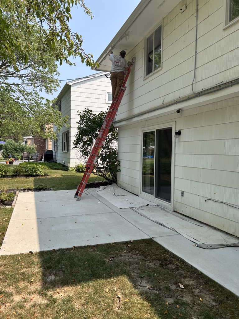 Exterior House Painting in Willliamsville NY. 5 Exterior House Painting in Willliamsville NY.