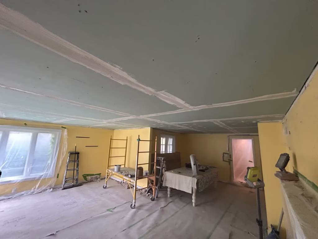 🛠️ Emergency Ceiling Repair: Installing a New Ceiling in Williamsville – Part II 9 🛠️ Emergency Ceiling Repair: Installing a New Ceiling in Williamsville – Part II