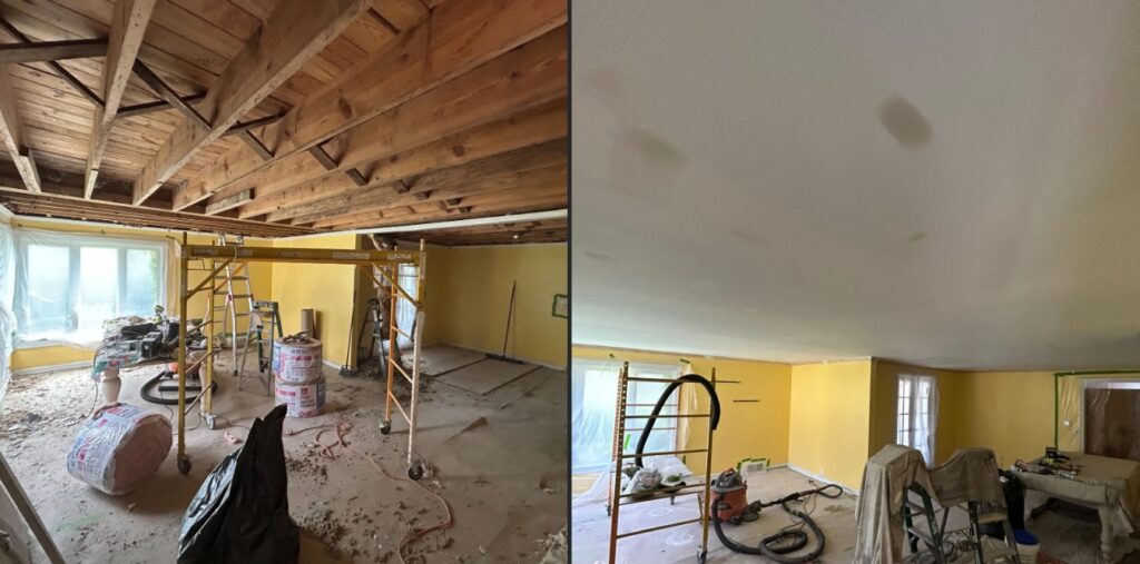 🛠️ Emergency Ceiling Repair: Installing a New Ceiling in Williamsville – Part II 23 🛠️ Emergency Ceiling Repair: Installing a New Ceiling in Williamsville – Part II