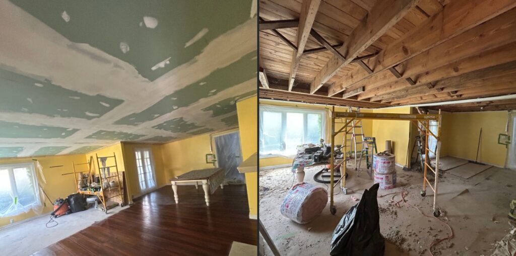 🛠️ Emergency Ceiling Repair: Installing a New Ceiling in Williamsville – Part II 21 🛠️ Emergency Ceiling Repair: Installing a New Ceiling in Williamsville – Part II