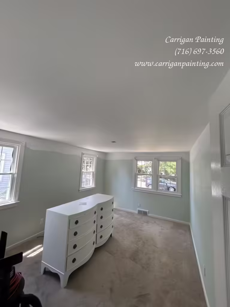 Finishing a New Drywall Ceiling in Tonawanda