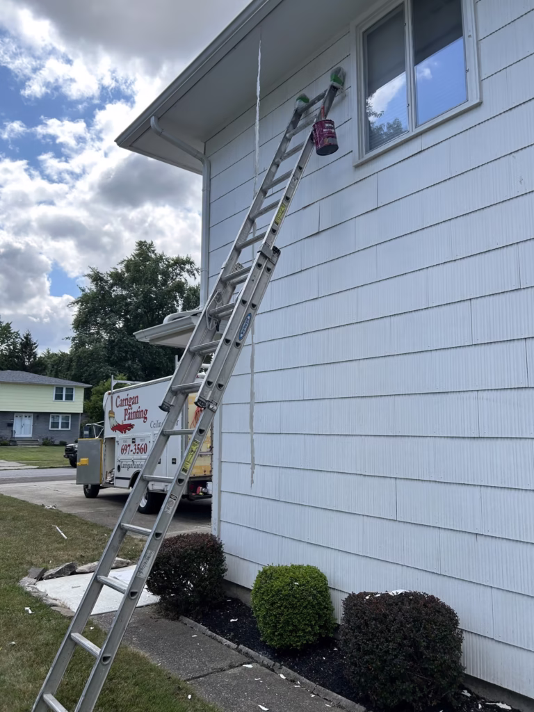 Exterior House Painting in Willliamsville NY. 3 Exterior House Painting in Willliamsville NY.