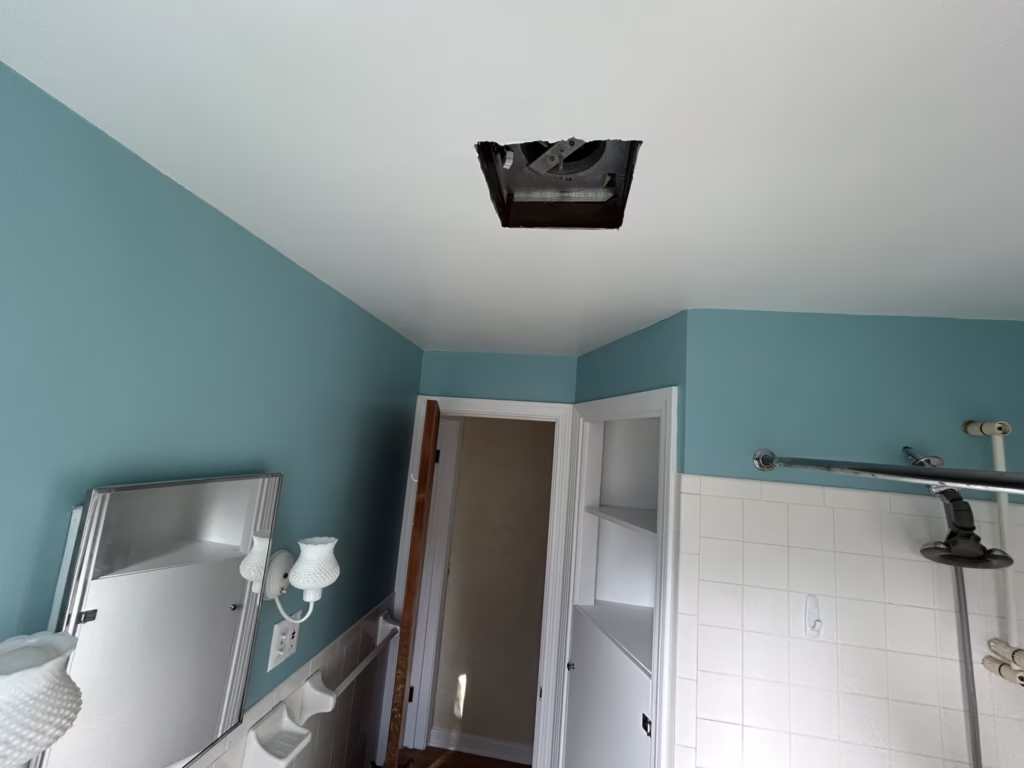 Bathroom & Bedroom Painting After Ceiling Repair in Kenmore NY - Part 2 15 Bathroom & Bedroom Painting After Ceiling Repair in Kenmore NY - Part 2
