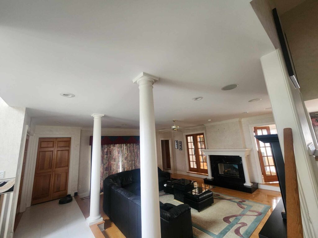 Ceiling Painting in Woodwind Acres, Orchard Park, NY – Part 1