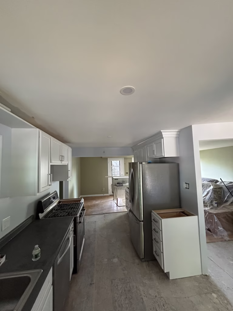Drywall Restoration and Painting in Green Acres, Tonawanda, NY 12 Kitchen Painting in Tonawanda NY