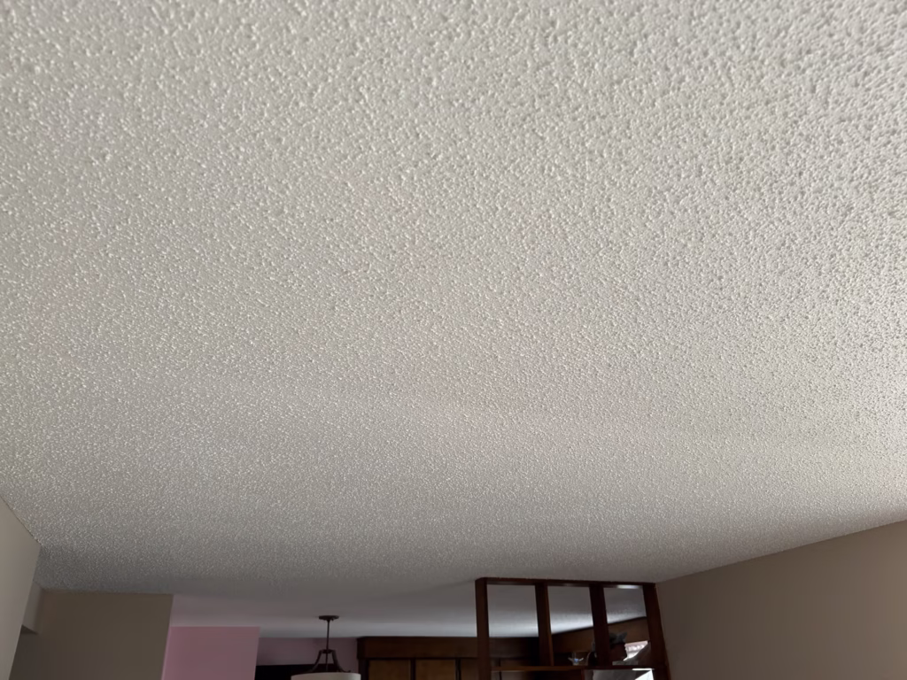 Painted Popcorn Ceiling in Cheektowaga NY 14227
