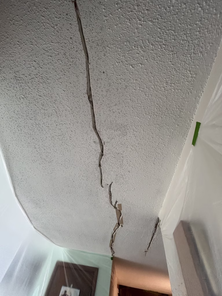 Lancaster NY Ceiling Crack Repair 7 Lancaster NY Ceiling Crack Repair