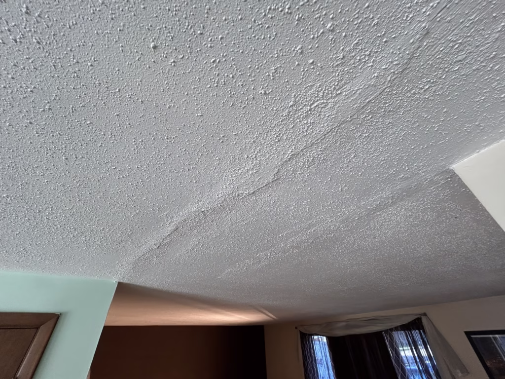 Lancaster NY Ceiling Crack Repair 2 Lancaster NY Ceiling cracks