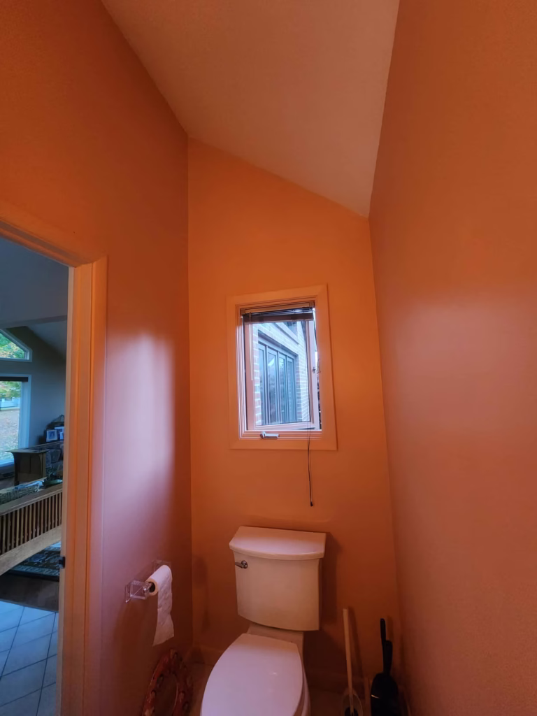 East Amherst Drywall Repair and Painting 22 Bathroom freshly painted in Roxbury Park, East Amherst NY 14051
