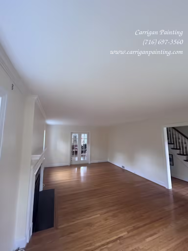 Interior painting in Snyder NY 14226 after emergency ceiling repalcement