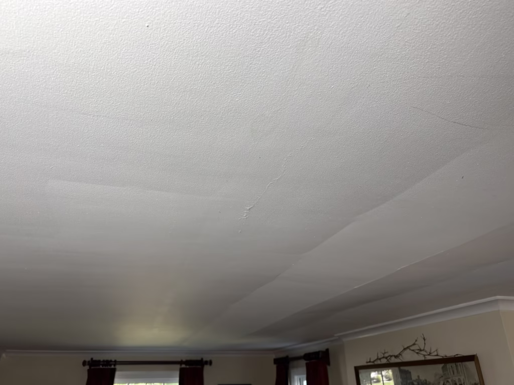 Emergency Plaster Ceiling Replacement in Snyder NY 5 Plaster ceiling failure in Snyder NY 14226