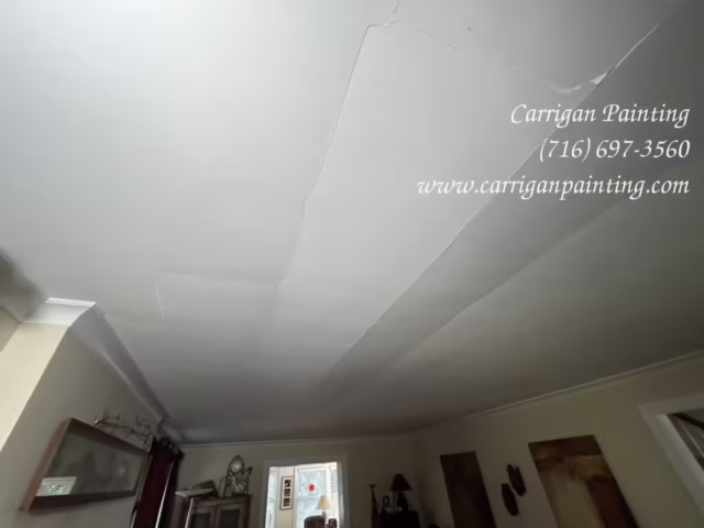 Plaster ceiling failing in Snyder NY 14226