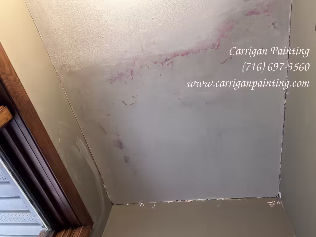 Genuine Plaster patch in Tonawanda NY by Carrigan Painting