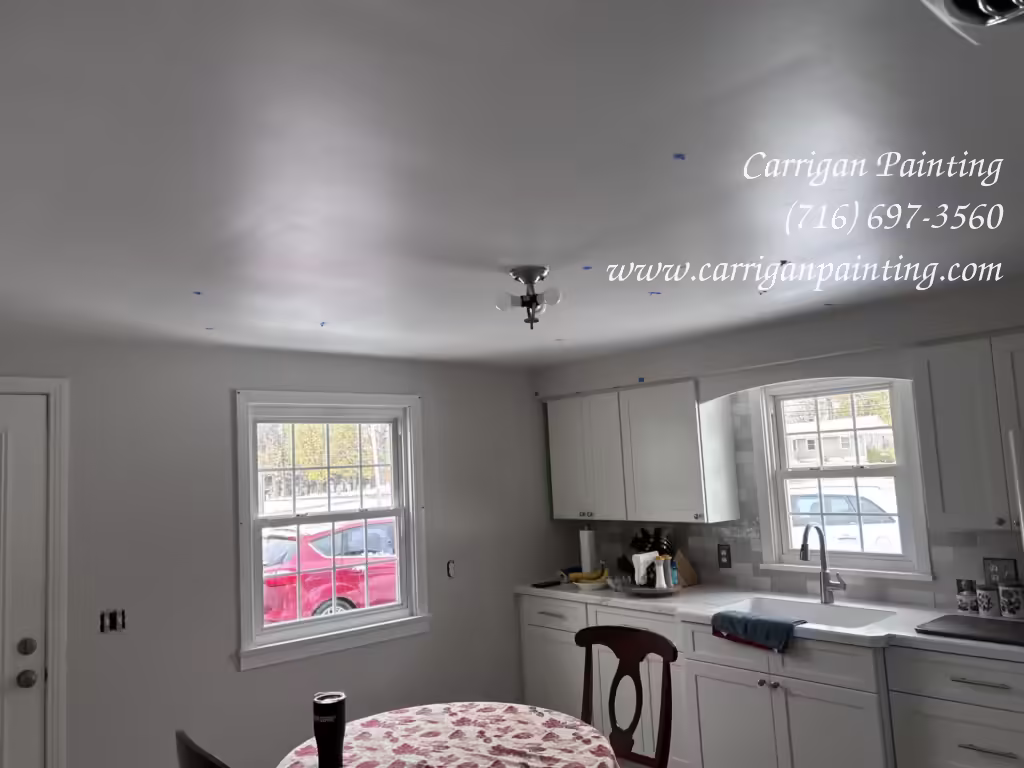 Kitchen Ceiling - During