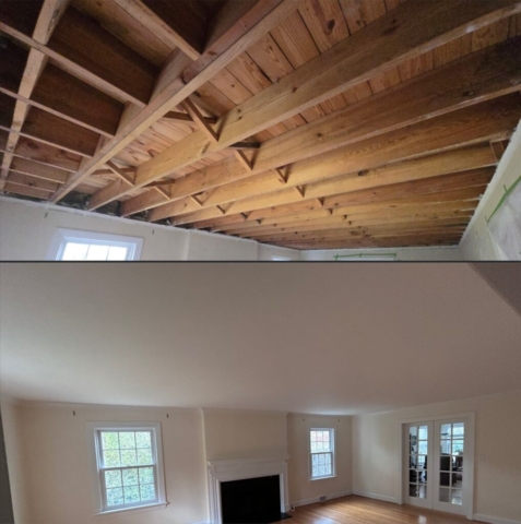 Amherst NY Ceiling Restoration