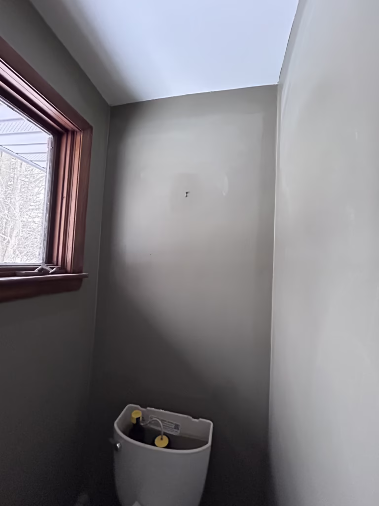 Ugly Plaster Ceiling Repair and Painting in North Tonawanda NY - Part 2 of 2