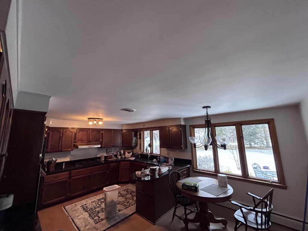 Ugly Plaster Ceiling Repair and Painting in North Tonawanda NY - Part 2 of 2