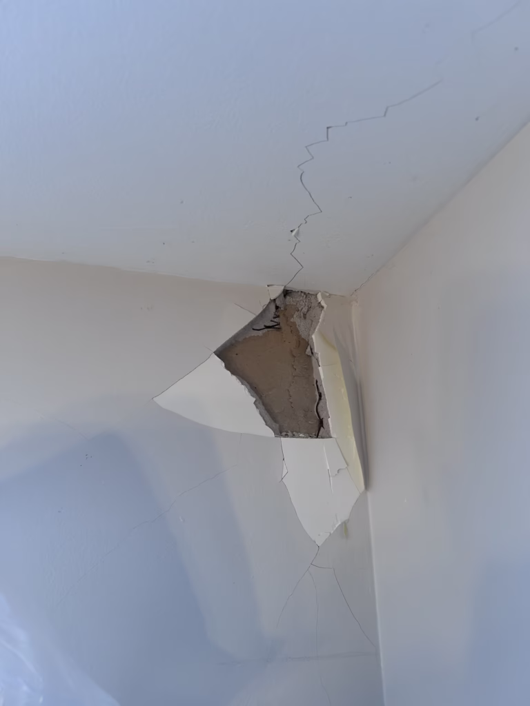 Ugly Plaster Ceiling Repair and Painting in North Tonawanda NY - Part 2 of 2