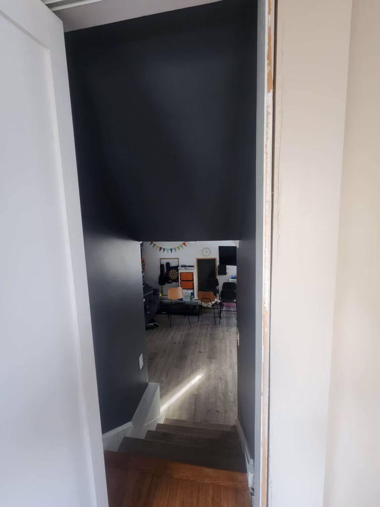 Williamsville, NY 14221, painted hallway