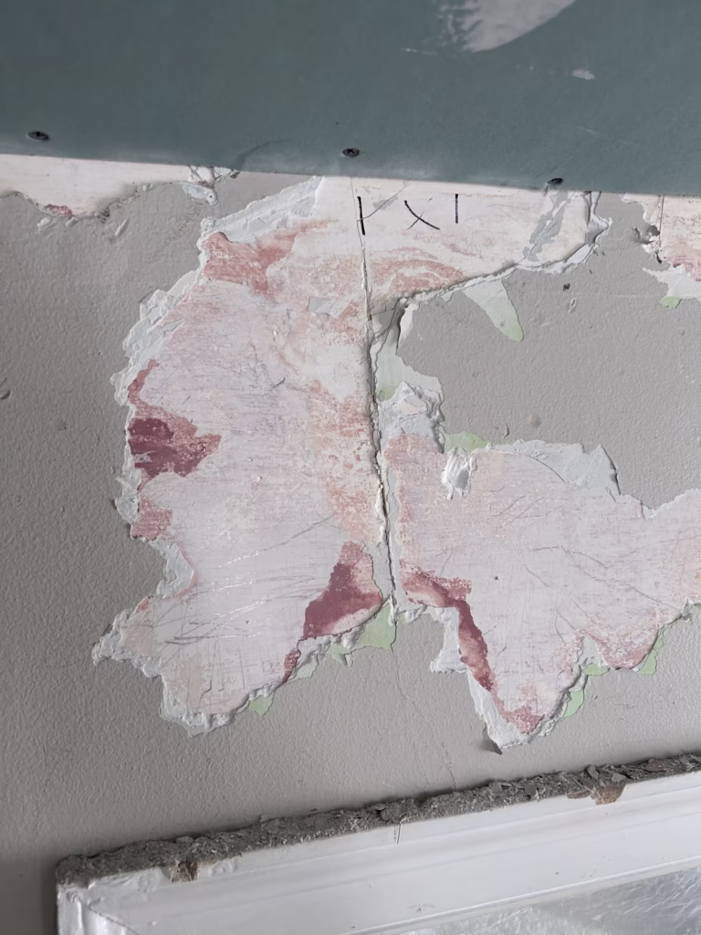 Plaster Ceiling Collapse and Restoration in Kenmore NY