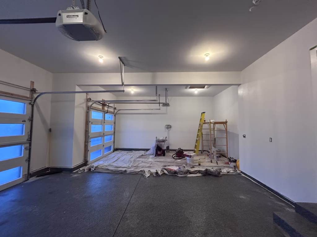 After priming walls and ceiling with PVA drywall primer in Clarence NY