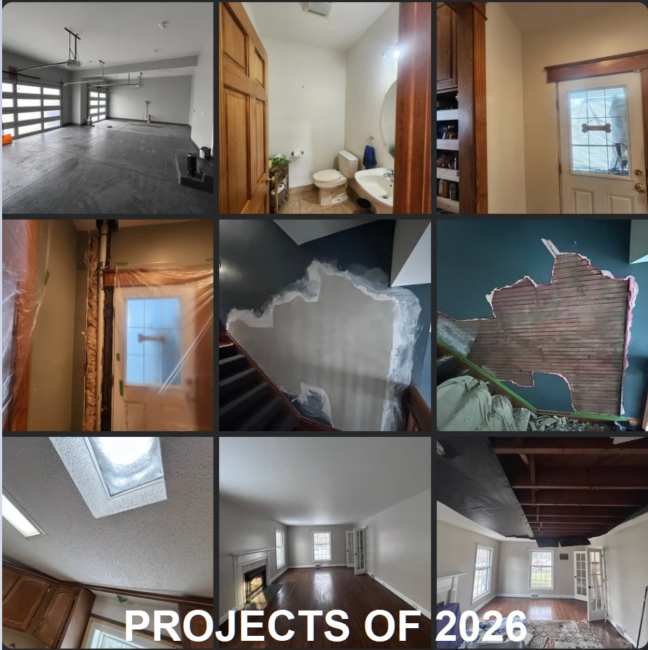 Documented projects of 2026 by Carrigan Painting - as of February 9, 2026.