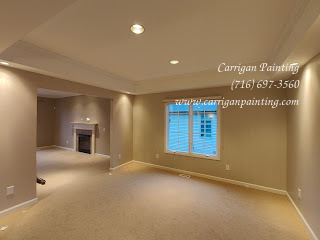 Interior Painting – Living room, Dining room, 2 Bedrooms- Forest Creek Estates, Williamsville, NY