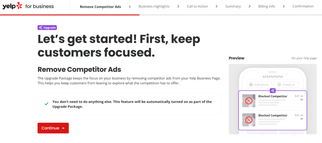 Step one of the upgrade bundle