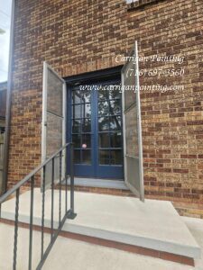 Exterior Tudor House Painting in Kenmore NY. - The Carrigan Archives Exterior Tudor House Painting in Kenmore NY.