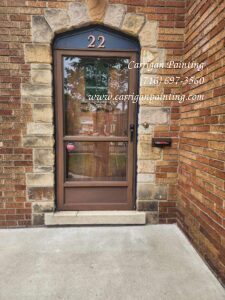 Exterior Tudor House Painting in Kenmore NY. - The Carrigan Archives Exterior Tudor House Painting in Kenmore NY.