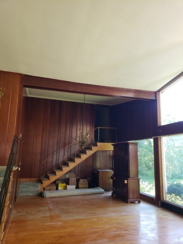 Plaster ceiling repaired and painted - Amherst NY