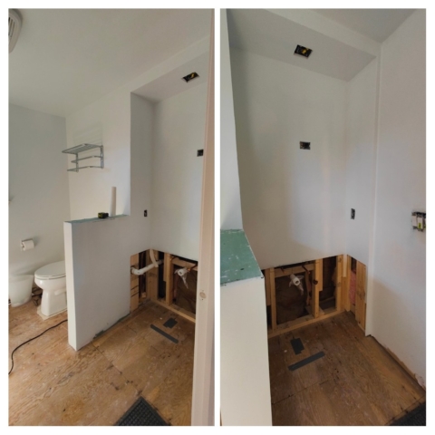 bathroom remodel
