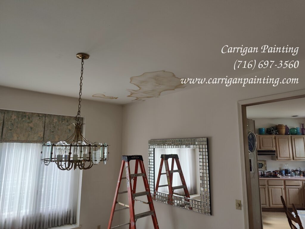 water damage drywall repair near east amherst ny